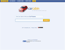 Tablet Screenshot of carcabin.com